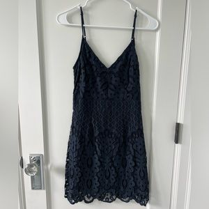 Abercrombie & Fitch Lace Dress, Navy, Sz XS